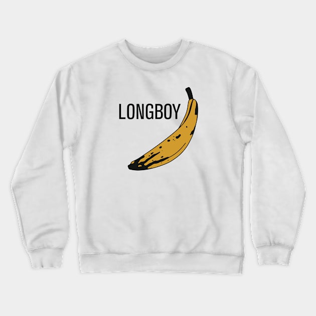 Beck Longboy Banana Crewneck Sweatshirt by saintpetty